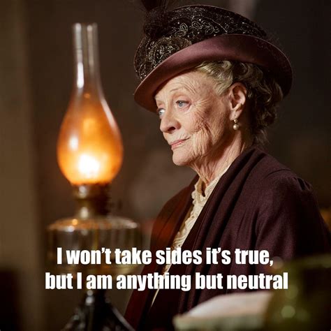 maggie smith best lines from downton abbey